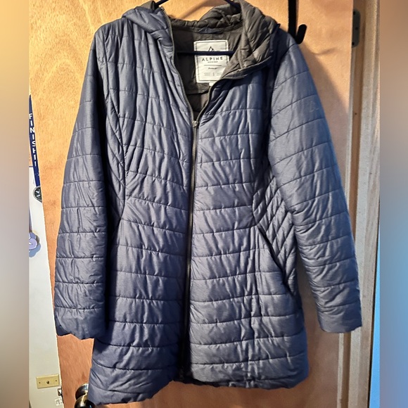 Alpine Design Women's Puffer Jacket - Navy - Picture 1 of 4